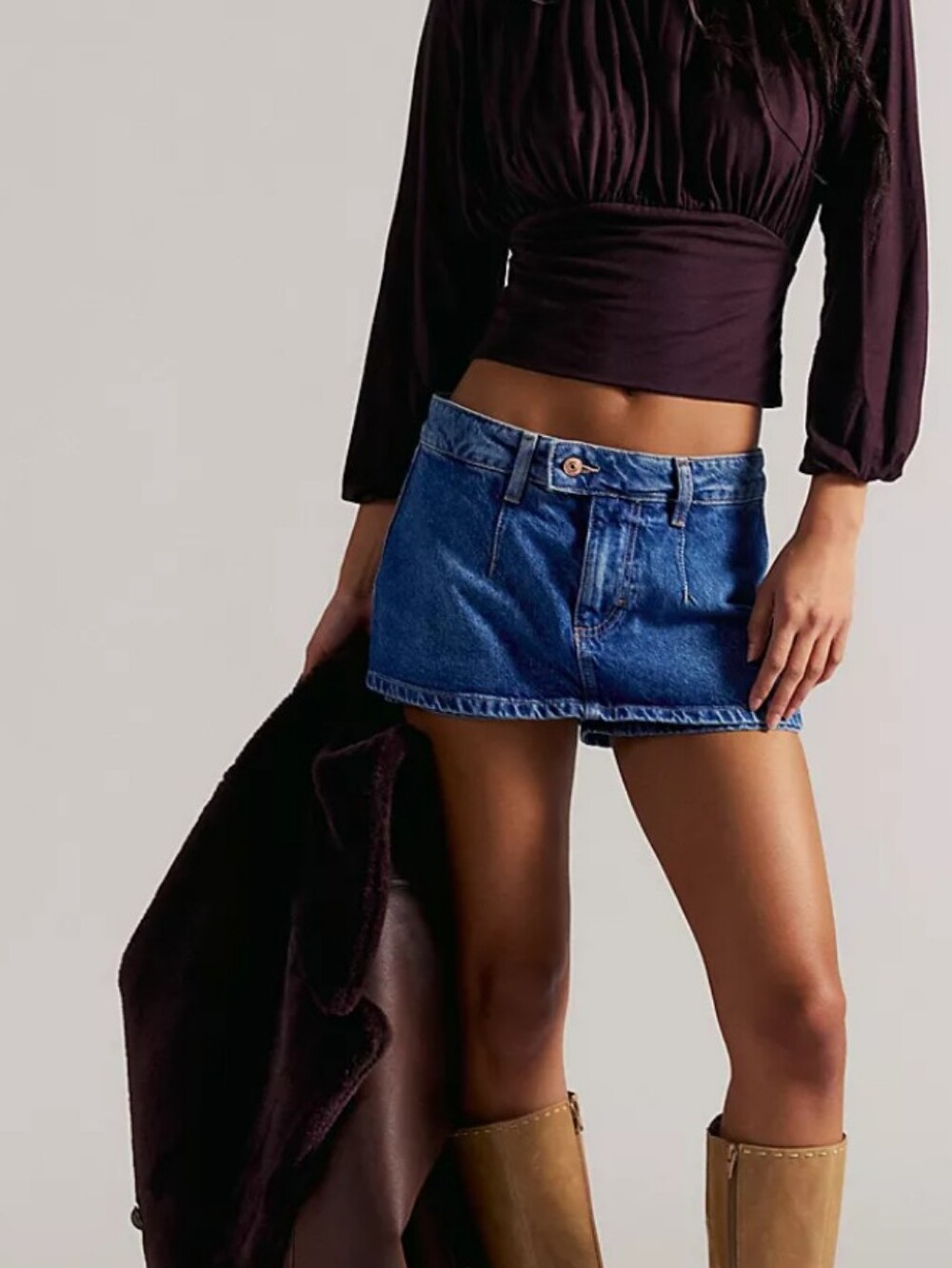 Nwot We The Free Gallivanting Peekaboo Skort Size 28